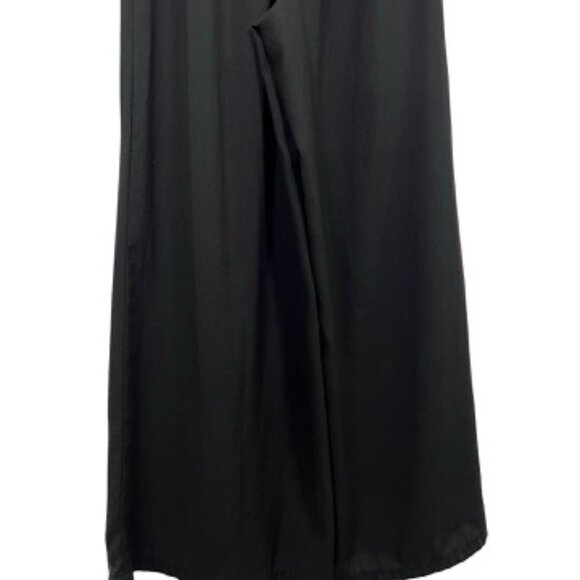 Zara Flowy Elastic Wide Leg Pleated Trousers Size Large - Picture 5 of 7